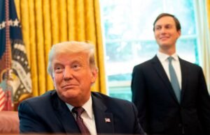 No conflito em andamento, Kushner e Blair informaram sobre os planos pós -guerra de Trump