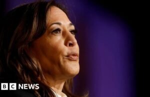 Trump remove os serviços secretos para a campanha de Harris antes de uma visita ao livro