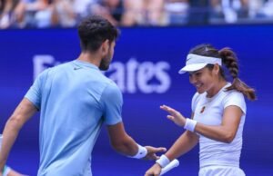 Carlos Alkaraz e Emma Radukunu caem em sua estréia nas duplas mistas dos Estados Unidos