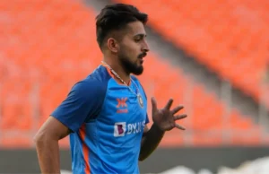 Straed -Hit Umran Malik Eyes fez um retorno total na competição de Bucchi Babu