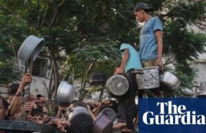 Gaza declara uma seca generalizada aumentando a crise humanitária