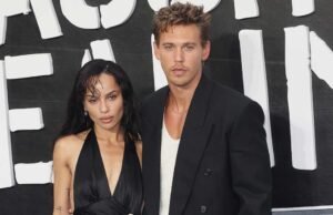 Austin Butler encontra as zonas civitz de Kravitz