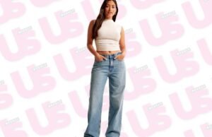 Esses jeans Abracumbey livres de alongamento são uma coxa grossa