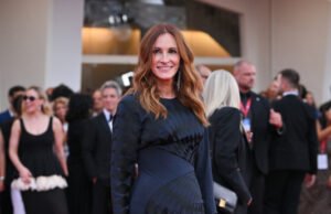 Julia Roberts atravessa o tapete vermelho em um bom festival de cinema Bush