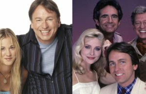 Kayy Cuoco homenageia John Ritter na reunião de ‘Three’s Company’