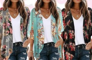 Os lojistas estão vagando neste quimono de US $ 9 braço