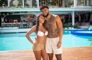 A vencedora de ‘Love Island EUA, Amita Espinnel e Brian Oreas, declara o rompimento