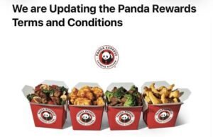 O Panda Express termina uma assinatura de prêmio popular