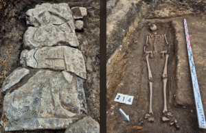 O Cavaleiro Medieval ‘Lancelot’ e encontrado sob a sorveteria na Polônia em sua esmagadora tumba de pedra