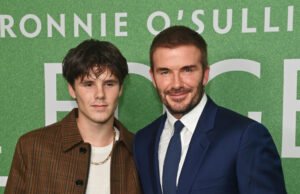 David Beckham e 20 anos -Son Cruise inundação de reações em uma nova postagem