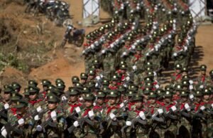 Pelo menos 21 pessoas mortas no ataque aéreo do exército de Mianmar na cidade de pedras preciosas