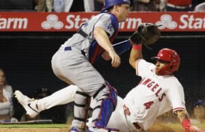 Bem -vindo ao segundo lugar: Dodgers que tombetão através de anjos