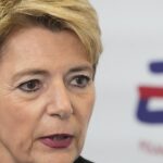 O presidente Switzerland floresce para Washington, em um esforço para evitar as taxas dos EUA