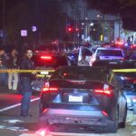 Perseguição de La Turh: Pajjackers roubando 3 carros, um grande rig está errado na estrada e depois fugiu