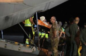 A mulher de Ghazan no hospital entrou na Itália