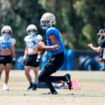 Nenhum do mistério, UCLA Wave Nico Iamleava deslumbra no treino