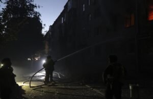 Rusce Russe Drone e um ataque de mísseis no sul da Ucrânia Kill 1 e Hurts Dozen