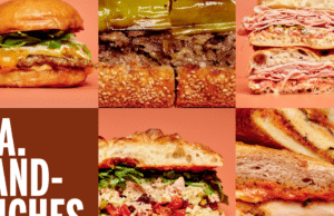 Melhor sanduíche para experimentar em Los Angeles e Orange County