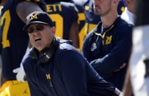 Michigan atingiu muitas penalidades. A floresta da NCAA de Harboroff estendida por 10 anos