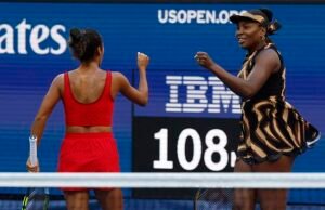 Venus Williams. 45, está aberto nos Estados Unidos, Leyla Fernandez
