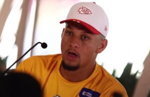 Patrick Mahomes será chamado de Mensageiro depois do romance do romance de Kejah de Taylor Swift e Travis Kidchen.