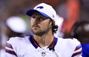 Hayly Steinfeldd NFL terminará no final de Josh Allen de seu marido, o Super Tabak e ajuda a acabar com as boas intenções