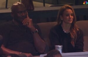 Michael Jordan e sua esposa Ivet Preureto