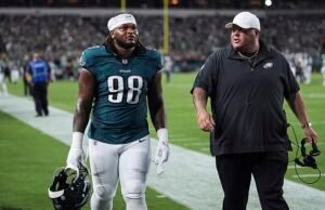 A estrela de Philadelphia Bagles Jalle-Crants no operador da NFL pode ter uma punição adicional no Prescott