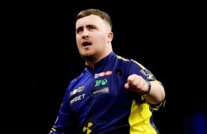 Luke Little Jeep a luta de Flun suas armas.