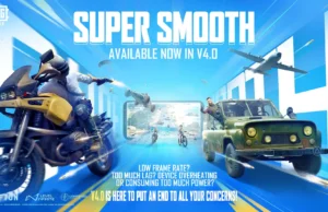 PUBG Mobile 4.0 traz um gráfico smott
