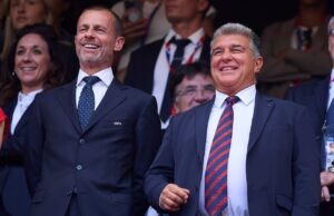 Ceferin abre a porta para o Cefer Madrid e Barcelona