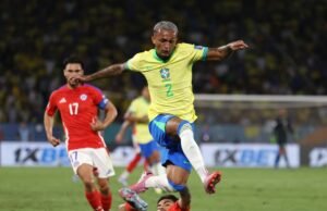 Com a classificação da Copa do Mundo, o Brasil conquistou o Chile com o acaso em eliminatórias