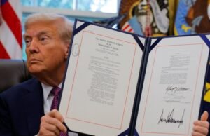 Donald Trump assinou o comando executivo para mudar o nome do departamento de segurança do “Body Branch”
