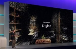 Meta oferece um horizonte, o motor que permite ser adicionado e dar ao mundo virtual virtual em segundos