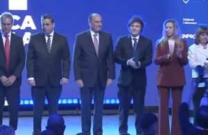 “A solução não retorna à tragédia do risco de recorrente”, disse Milei depois de retornar aos Estados Unidos