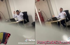 “Essa é a surpresa do tapa!”: O usuário tem um bom tempo, os funcionários cantam para o popular Vallenato Vallenato