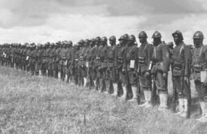 O anexo do Exército estabeleceu 191 dias no combate da Primeira Guerra Mundial, o recorde da Unidade dos EUA