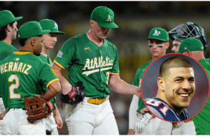 A mídia social A está fazendo uma piada inteligente com a camisa Randy Moss no meio de Aaron Hernandez