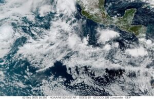 Ciclone acelera o Pacífico: o SMN fornece progresso da oitava nesta semana