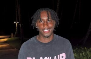 Jogador de futebol da Universidade DePaul Chase Chase Chase Ragall para causar a morte exibida