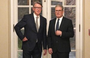 A resposta de Downing Street é a nomeação de Mandelson Mandelson para construir um cinza nas preocupações de segurança