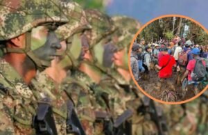 O Exército confirma 27 minas militares em El Tambo, Cauca: 45 ainda sequestradas