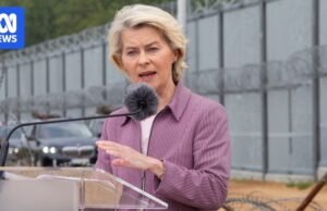 O código de Uu Uu Ursula von der Leyen é o alvo do GPS intermediário no trabalho russo