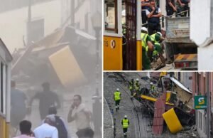 Descarrilamento fatal das coisas funiculares da glória 15