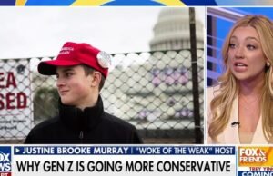 A geração Z tende mais sobre conservador no meio de um movimento político e na atividade recente