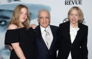 Martin Scorersee Dageen Francesca compartilhe tempo com a mãe