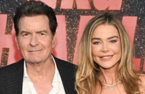 Charlie Sheen e Denise Richards se reúnem após um anúncio ruim