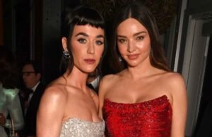 O endereço de Slaves Kerr para a divisão de Ax Orlando Bloom de Katy Perry