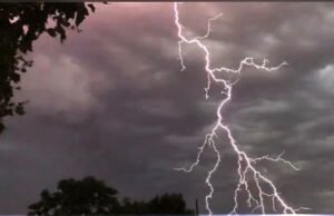 A forte chuva e um forte trovão da área metropolitana da Filadélfia neste fim de semana