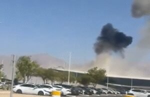 Atacar o drone engana perto do aeroporto de Israel e danificar um